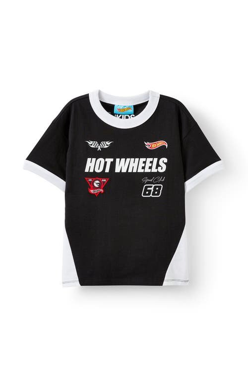 Cotton On Kids Kid's Licensed Drop Shoulder Short Sleeve Tee In Black