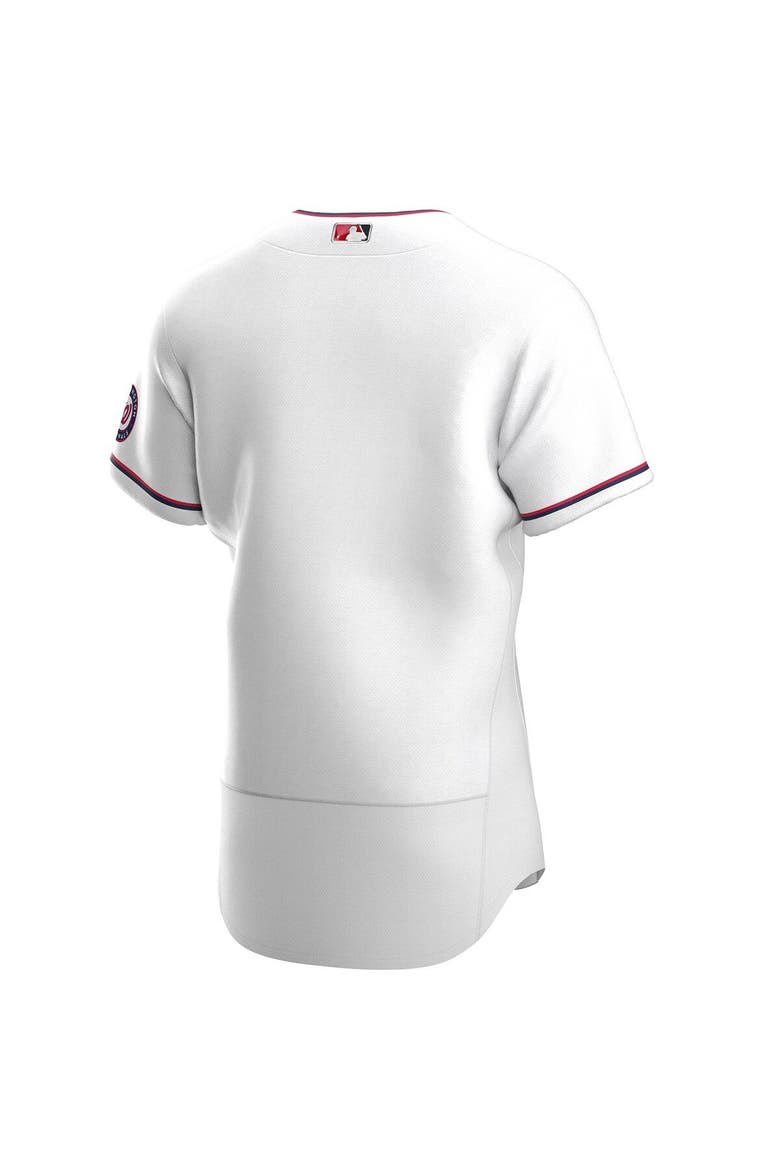 Men's Nike White Washington Nationals Alternate Authentic Team Jersey, Alternate, color, White