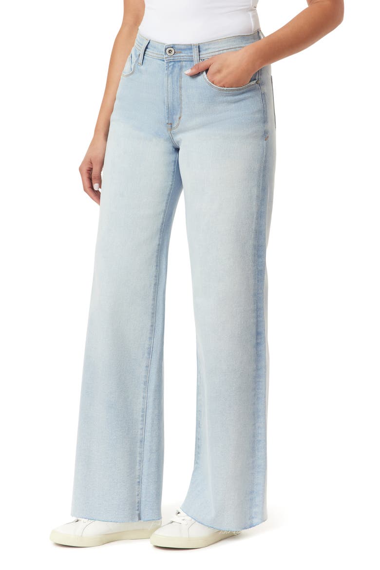 The Kaya High Rise Wide Leg Jeans, Alternate, color, LOGAN