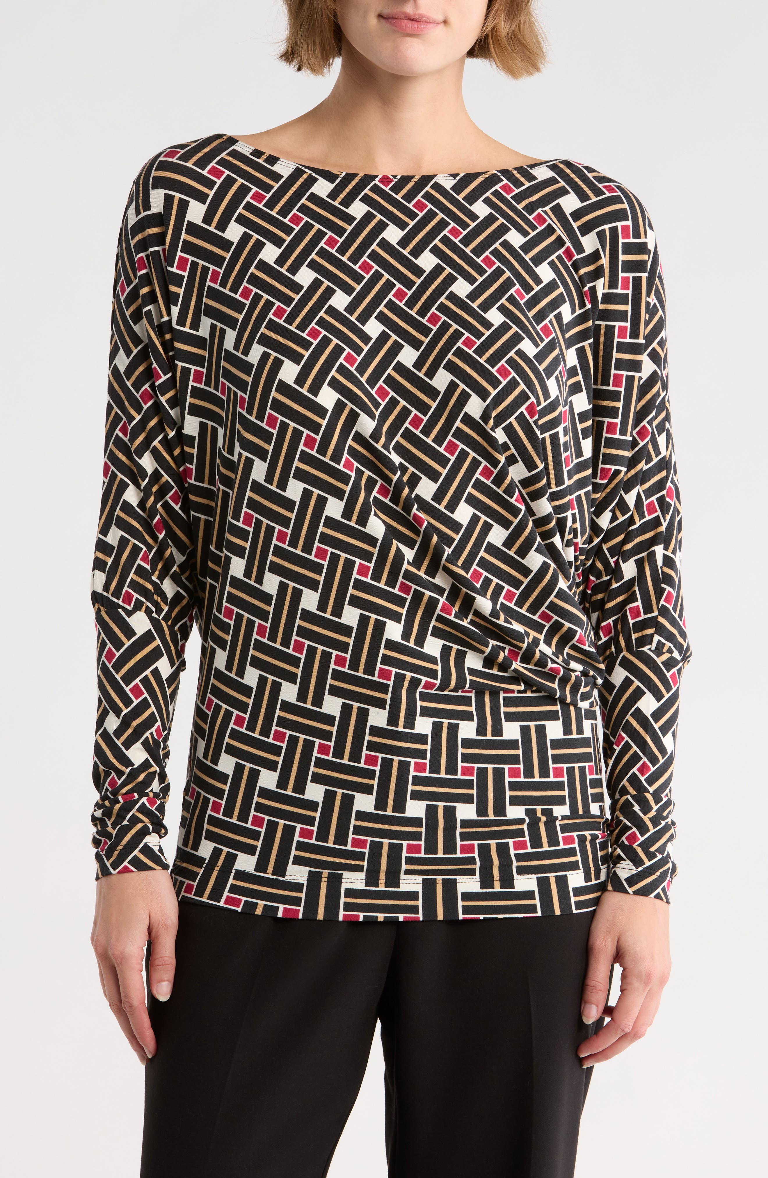 Tart Anita Asymmetric Long Sleeve Top