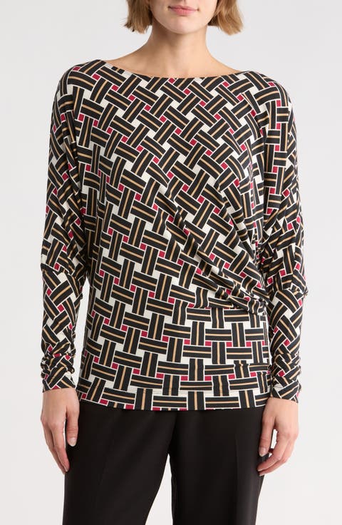 Anita Asymmetric Long Sleeve Top