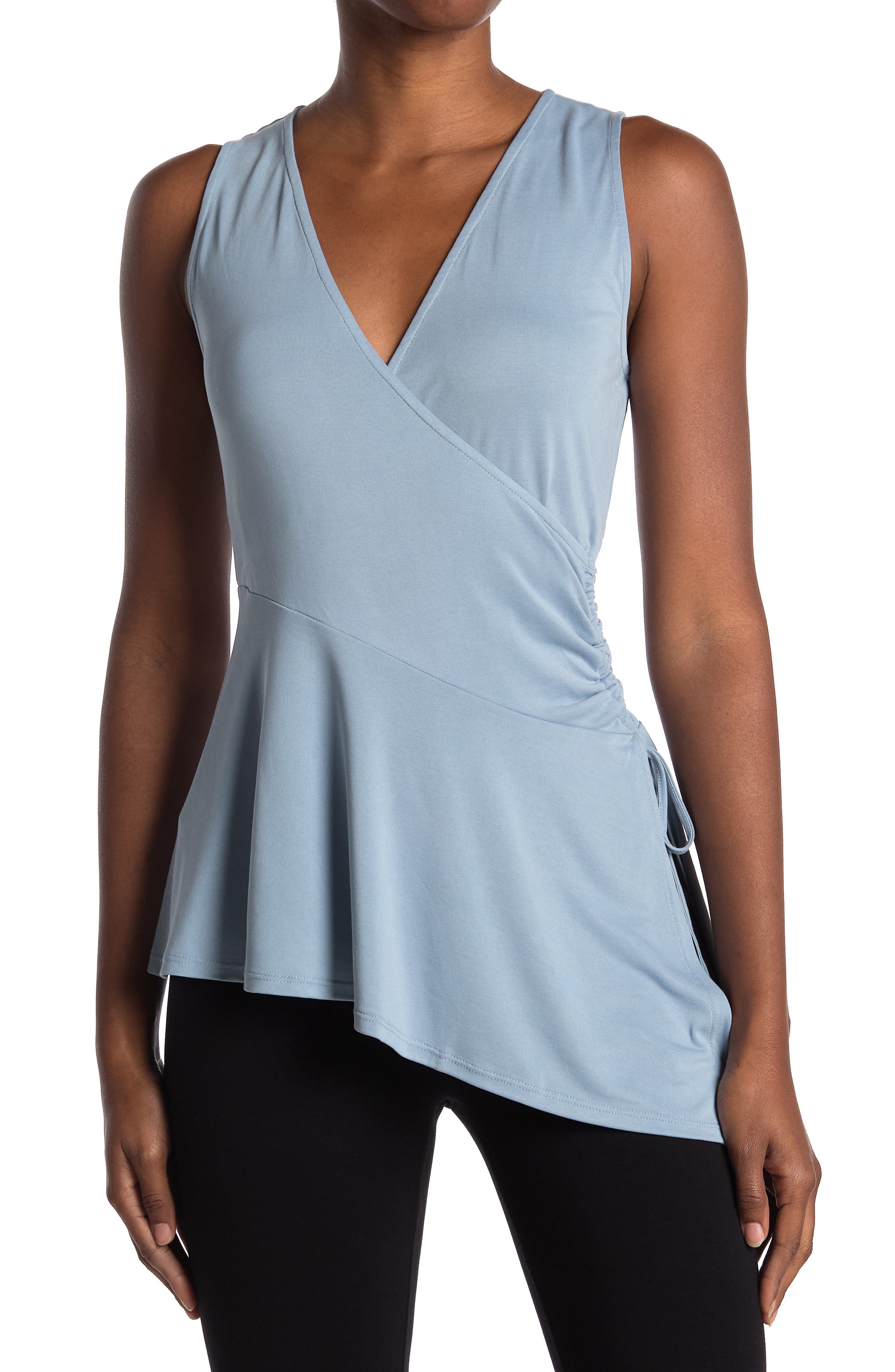 BCBGeneration Sleeveless Wrap Top (Women) | Nordstromrack
