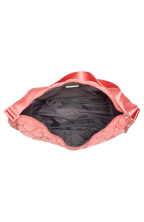 Urban Expressions Handbags Half Moon Quilted Shoulder Bag