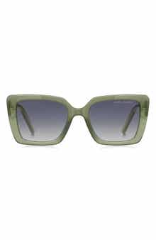 Marc Jacobs 52mm Gradient Square Sunglasses