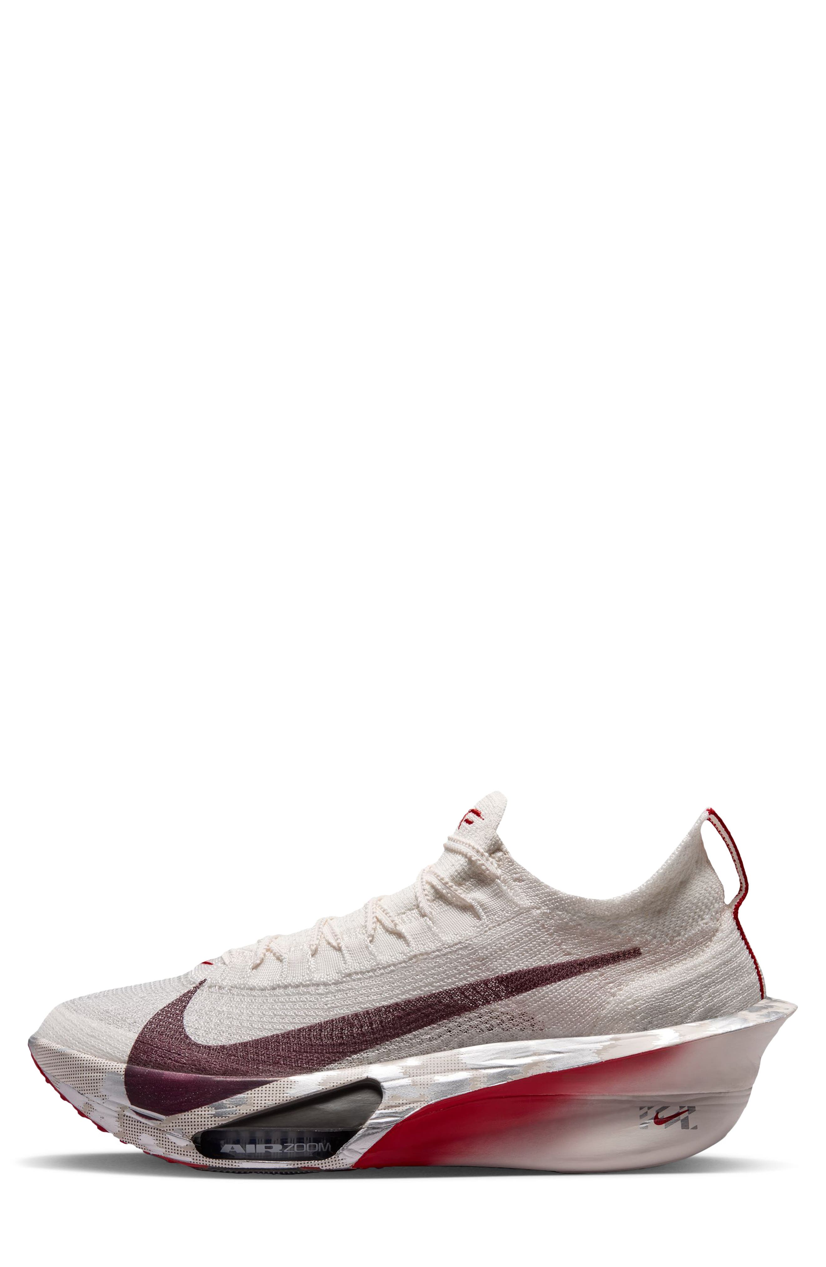 Air Zoom Alphafly Next 3 Running Shoe, Alternate, color, SAIL/ PHANTOM