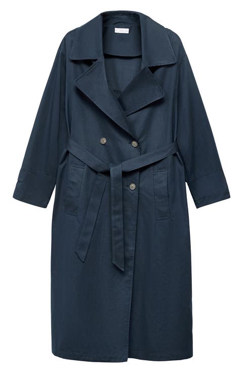 Classic Belted Trench Coat