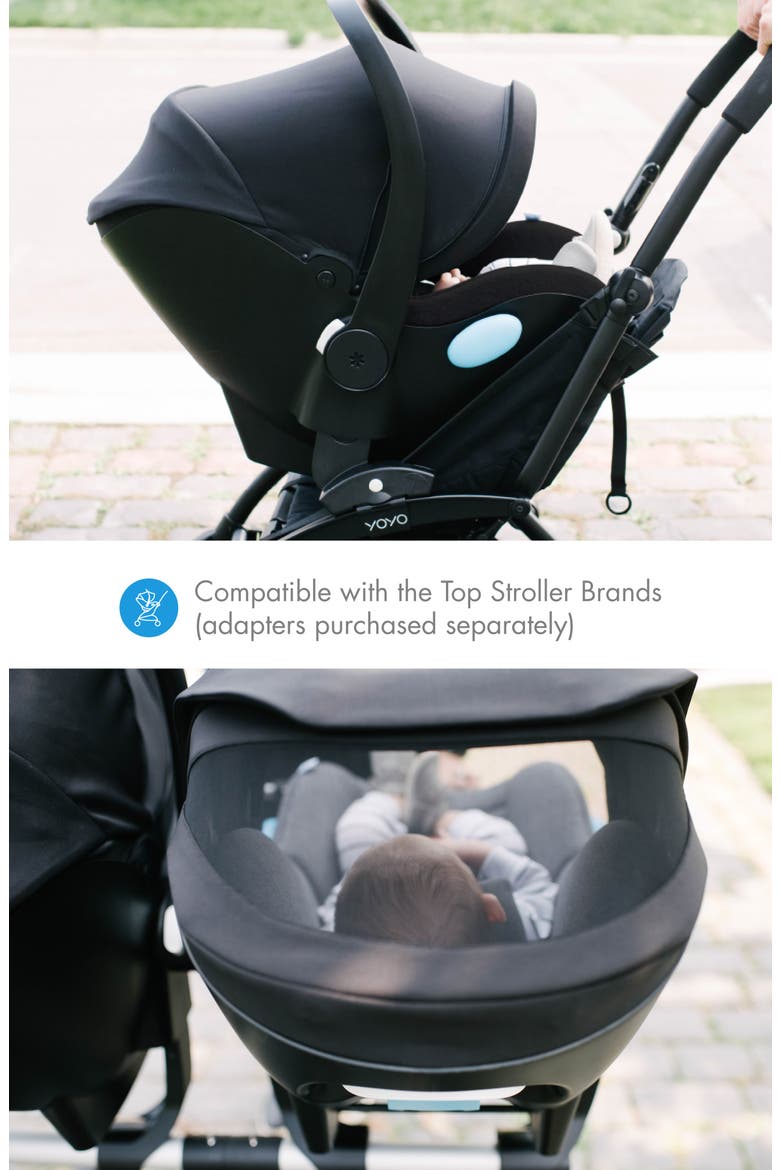 Liing Infant Car Seat, Alternate, color, LATTE ZIIP