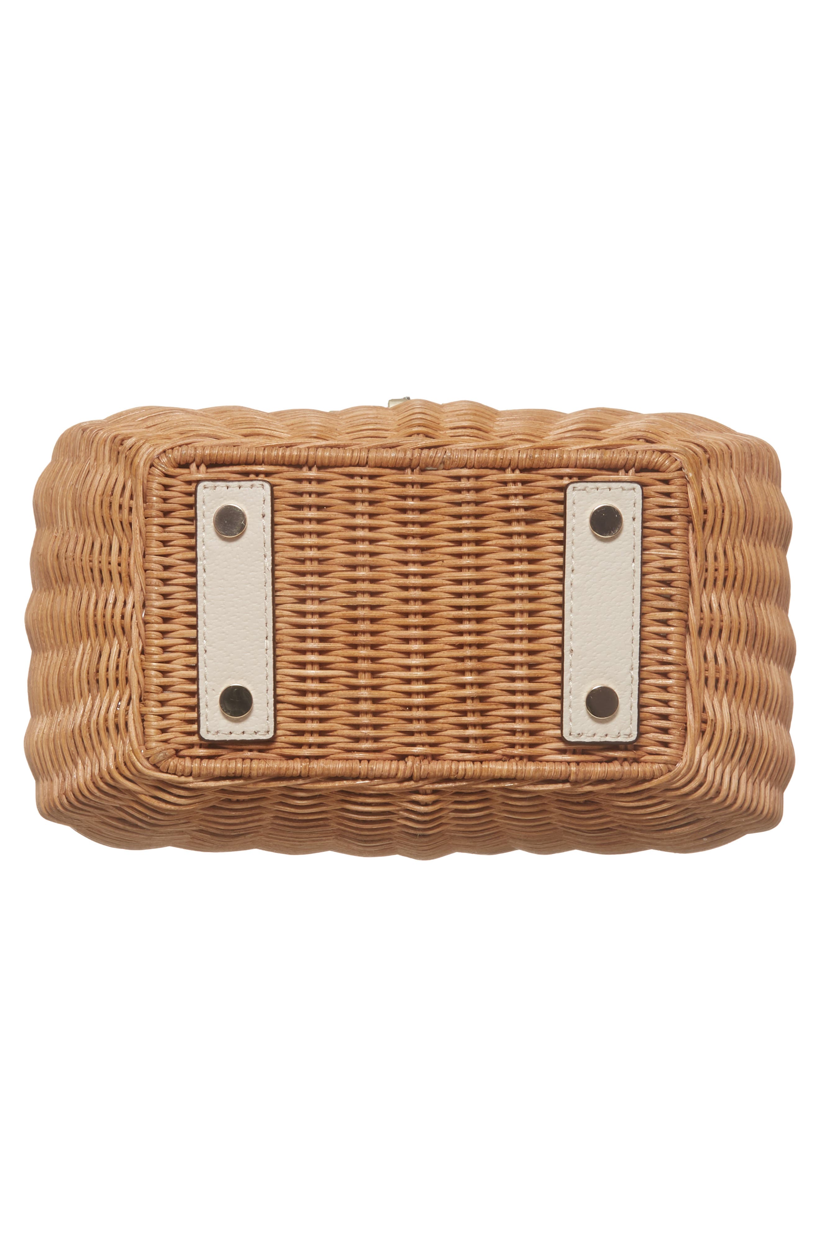 Kate Spade New York bloom street - justina wicker satchel, Alternate, color, 