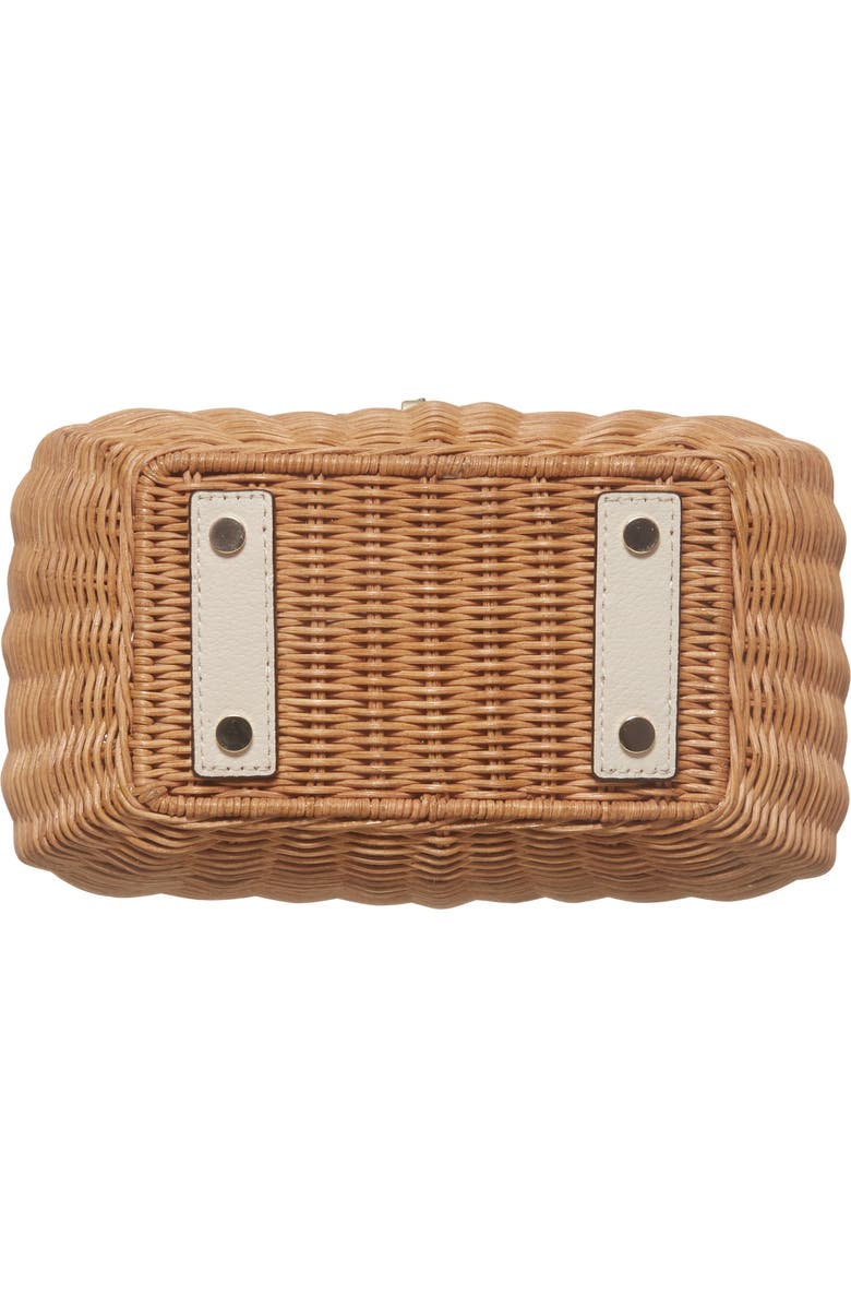 Kate Spade New York bloom street - justina wicker satchel, Alternate, color,