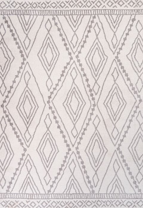 Rih Moroccan Style Diamond Area Rug