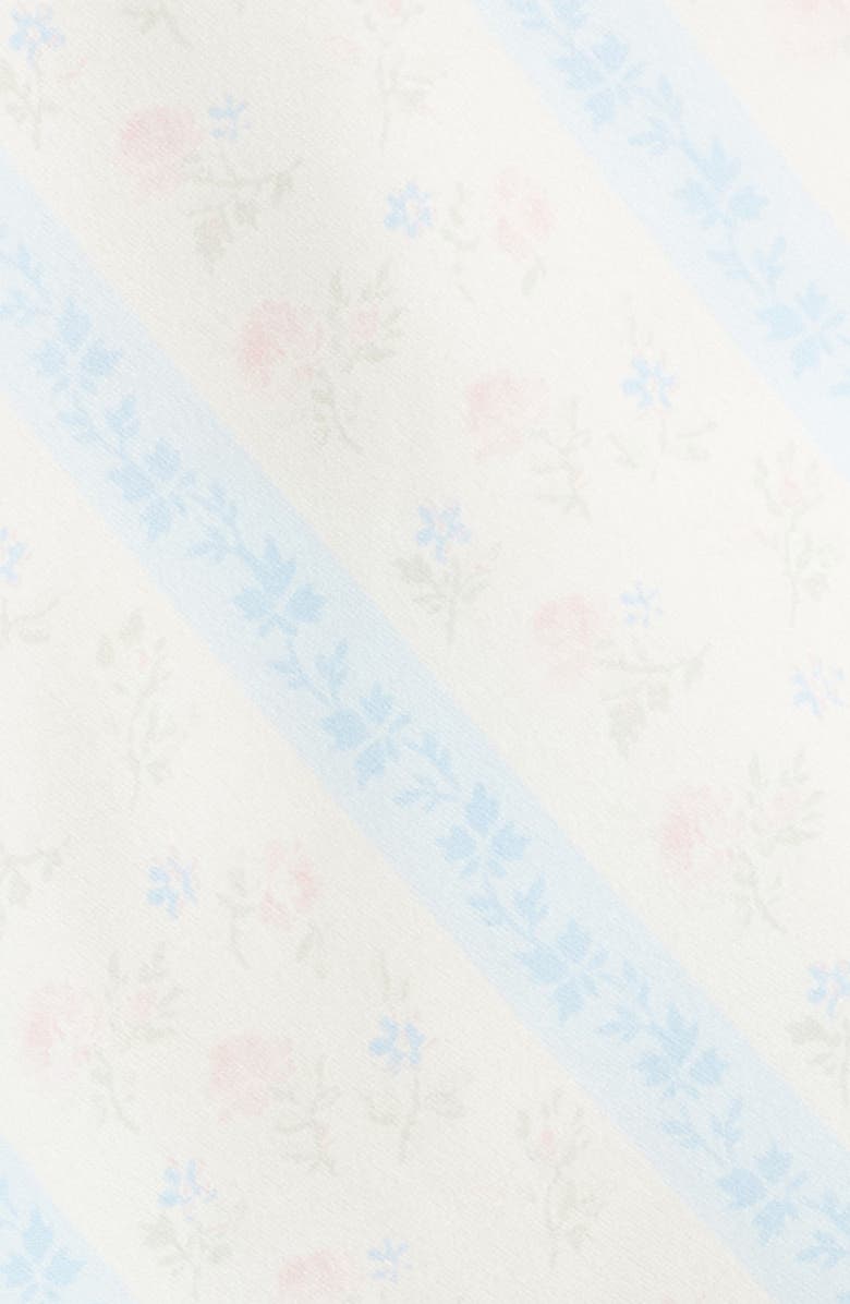 LoveShackFancy Fox Floral Satin Camisole, Alternate, color, Cotton Skies