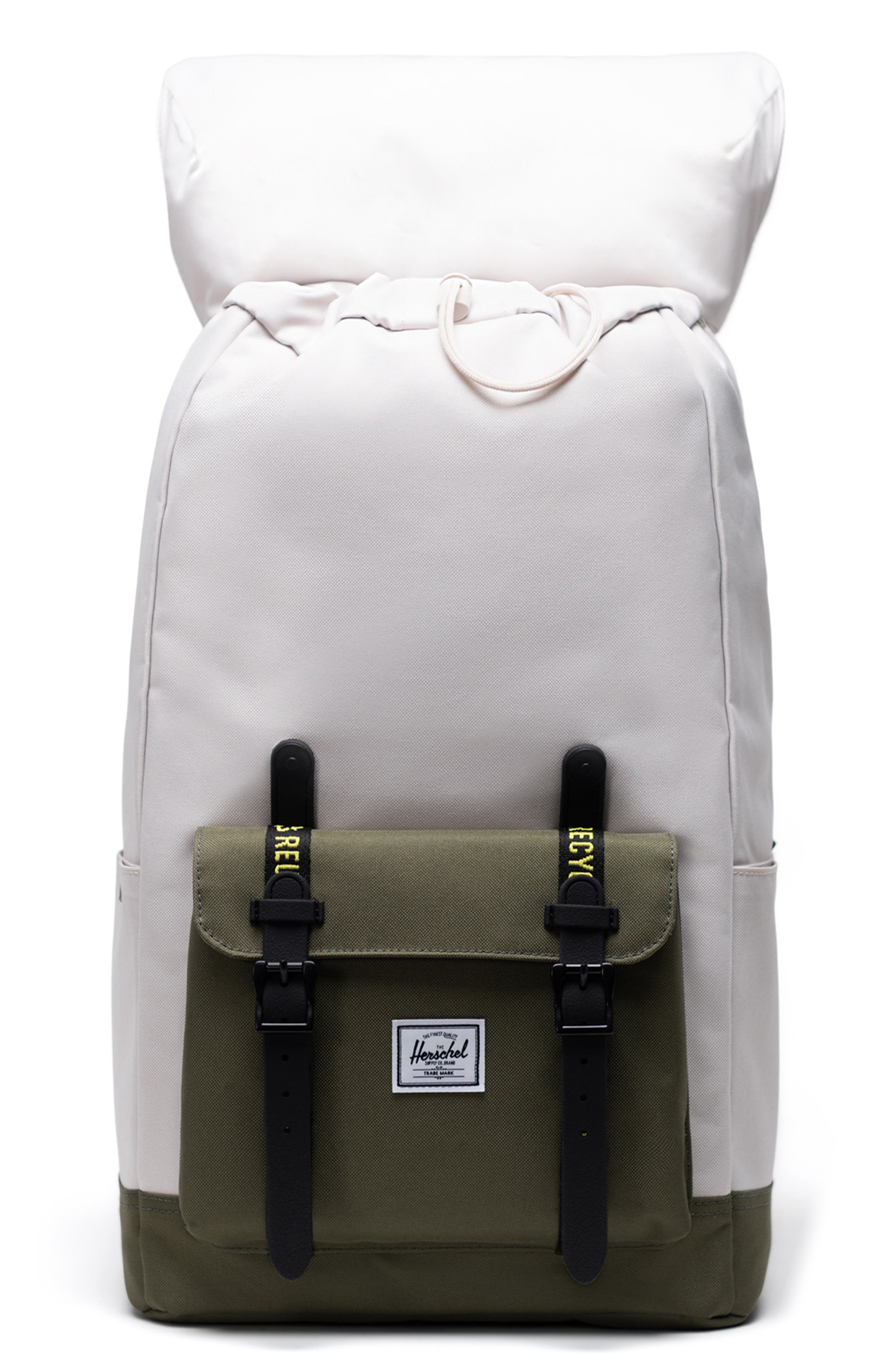Little America Backpack, Alternate, color, MOONBEAM/ IVY GREEN