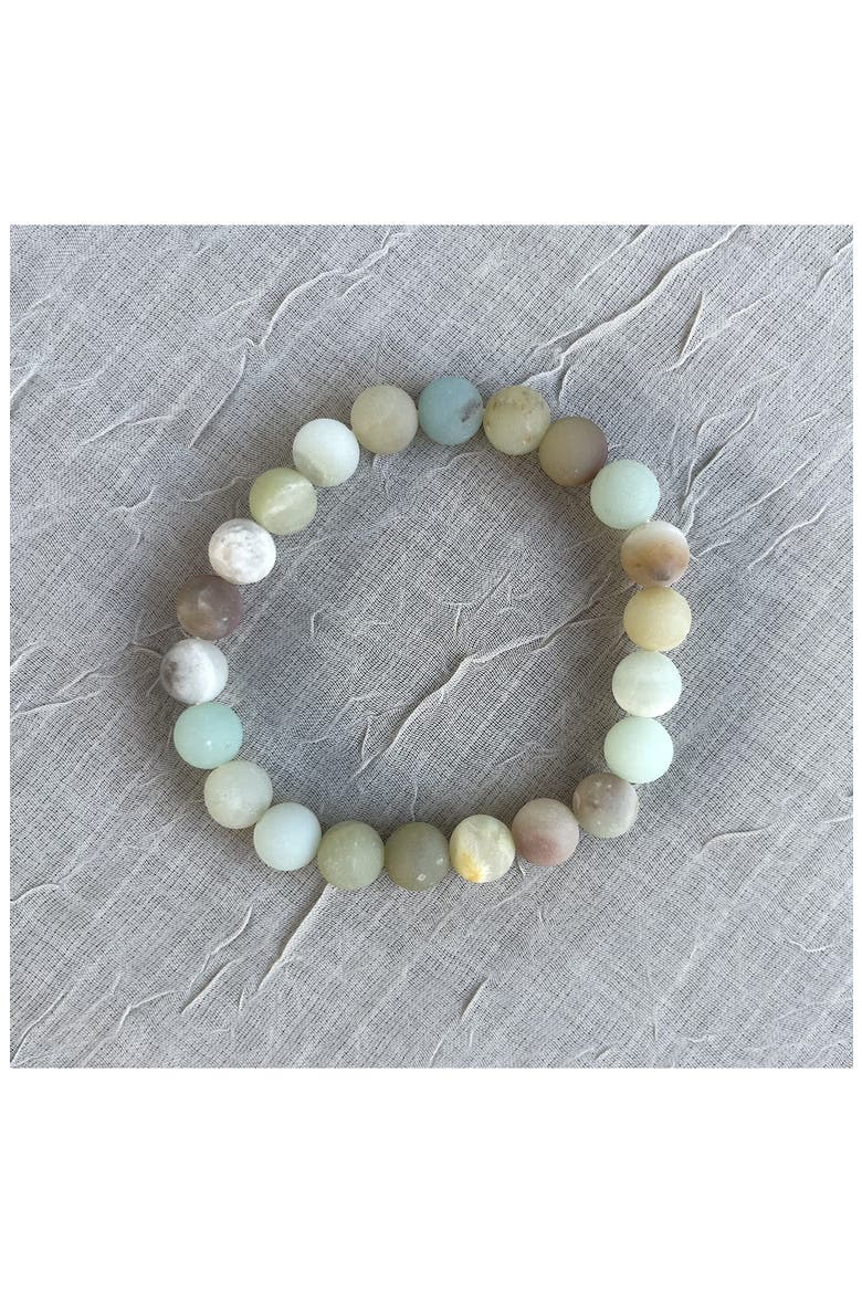 Crystal Healing Beaded Bracelet, Alternate, color, Amazonite