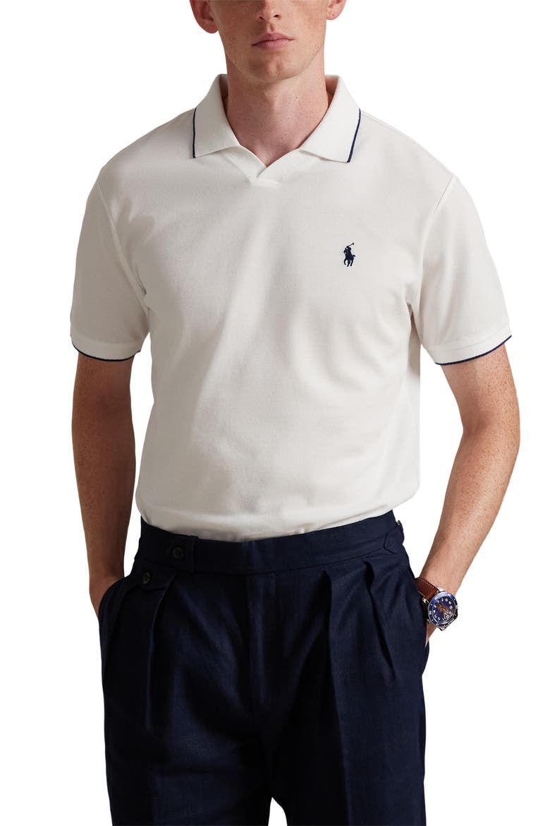 Jacquard Mesh Polo (Men) | Nordstrom