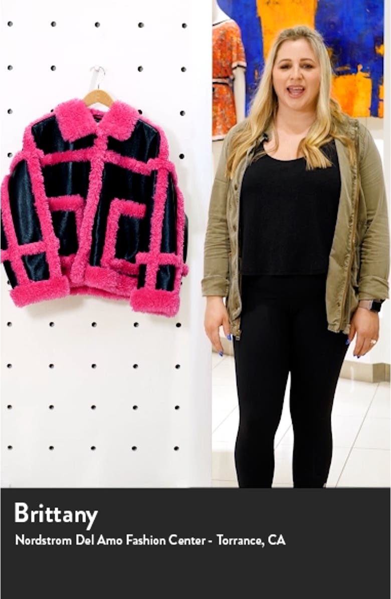 Fay Short Faux Fur Coat, sales video thumbnail