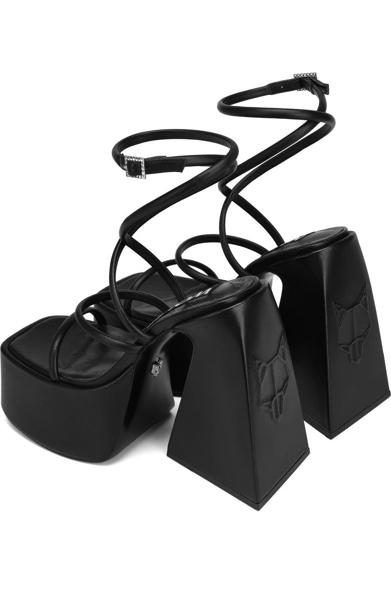 Naked Wolfe Angel Ankle Strap Platform Sandal, Alternate, color,