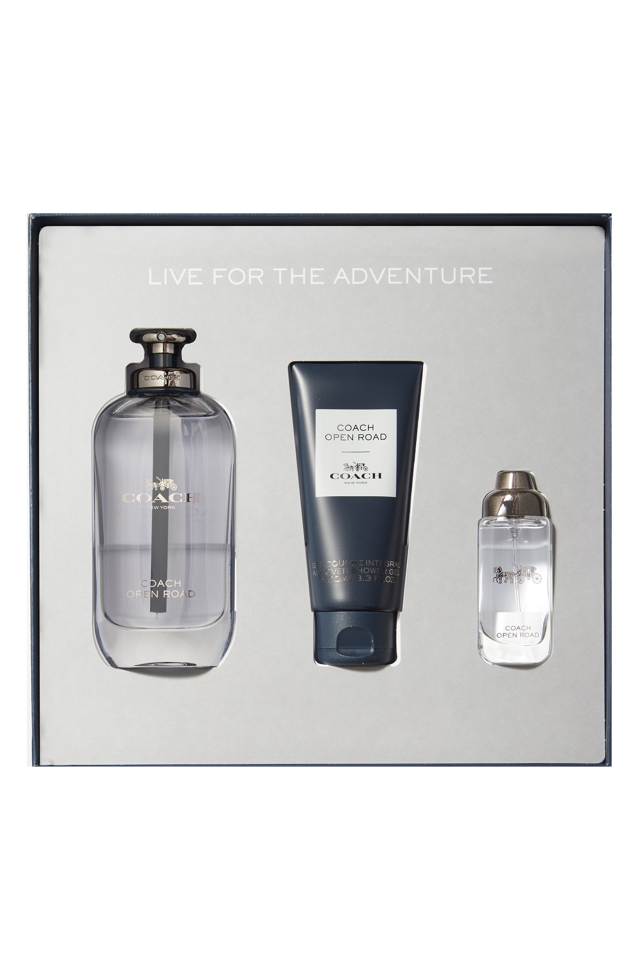 Open Road Men's 3-Piece Eau de Toilette Set