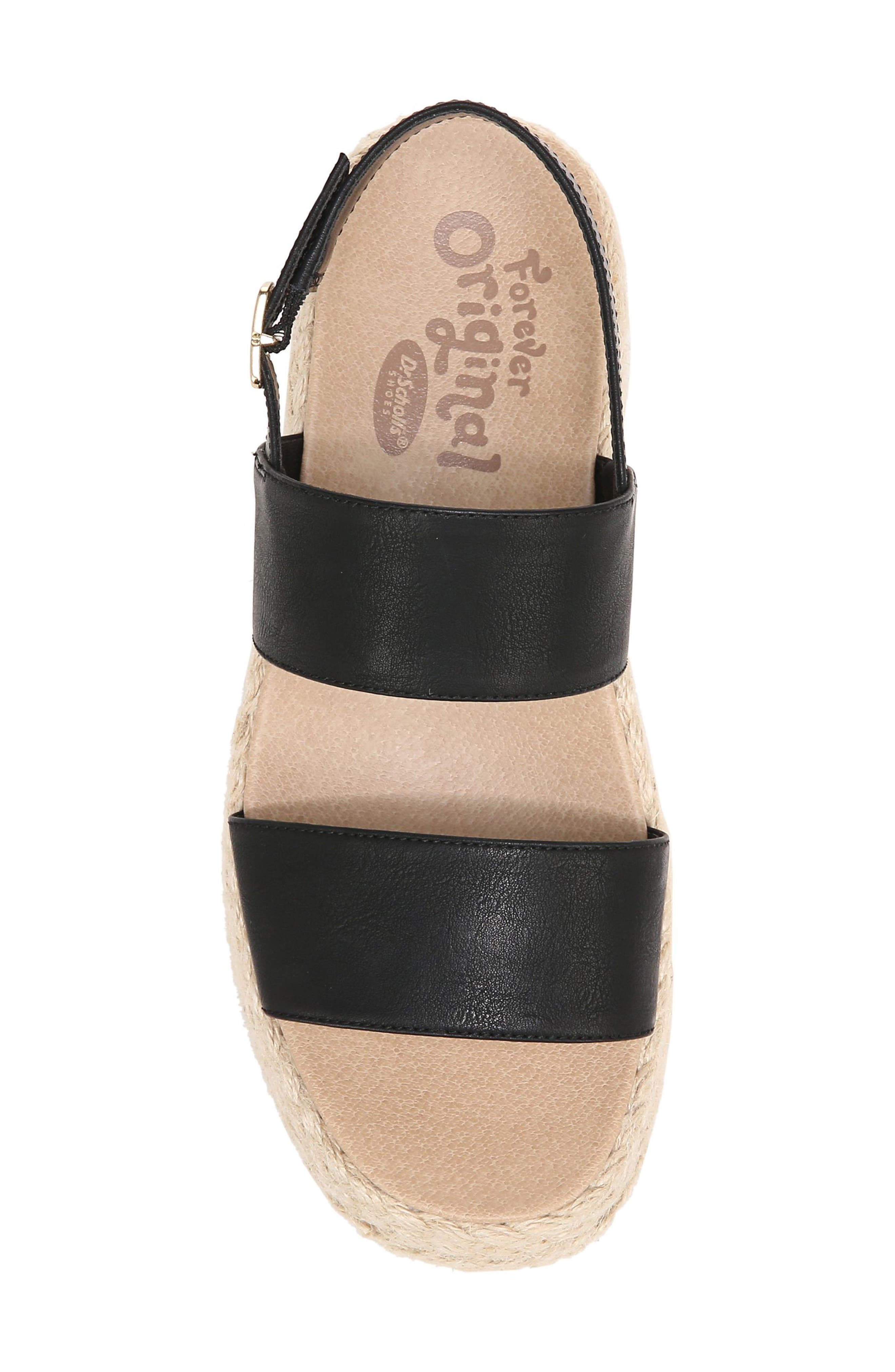 Dr. Scholl's Delaney Braided Jute Platform Sandal, Alternate, color, 