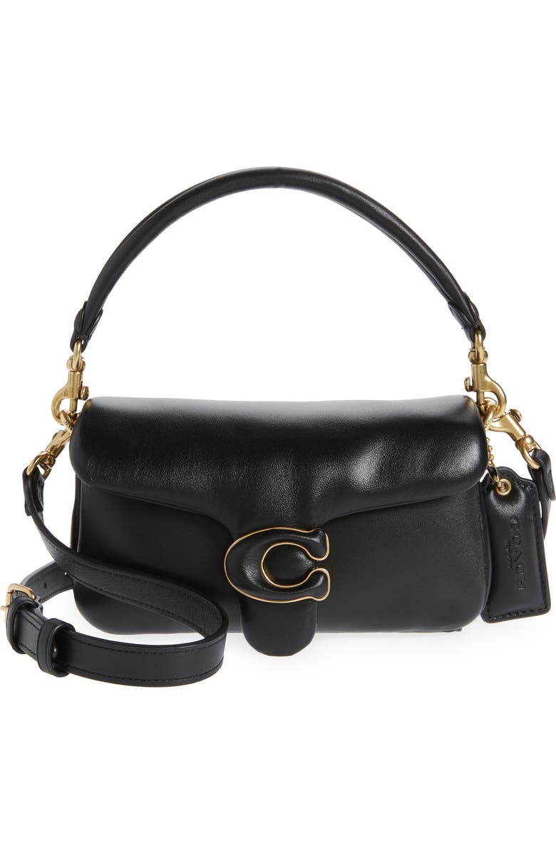 COACH Tabby 18 Pillow Leather Shoulder Bag, Main, color,