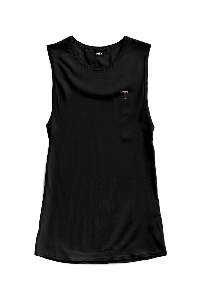 Dalix Womens Coffee Martini Muscle Tank, Main, color, 