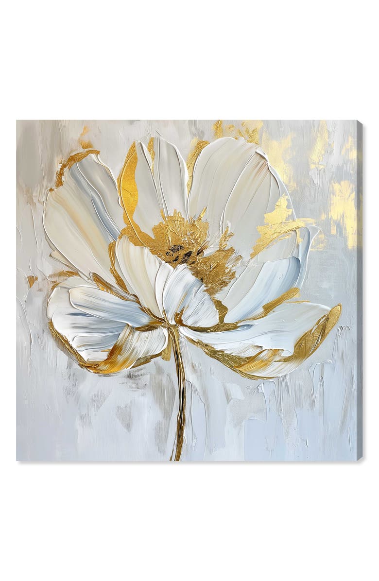 Wynwood Studio Magnolia II Canvas Wall Art, Main, color, Off-White