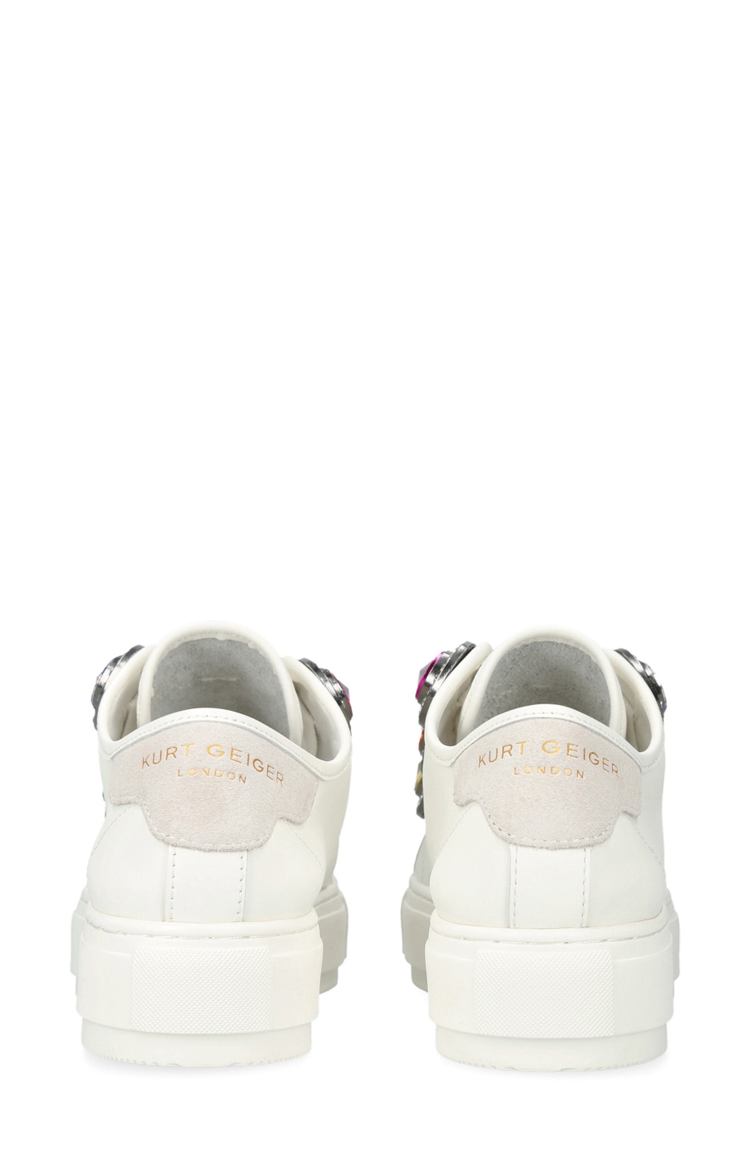 Kurt Geiger London Laney Octavia Sneaker, Alternate, color, White