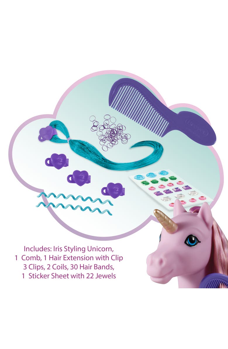 Breyer Horses Horses Mane Beauty Styling Unicorn Iris, Alternate, color, Purple