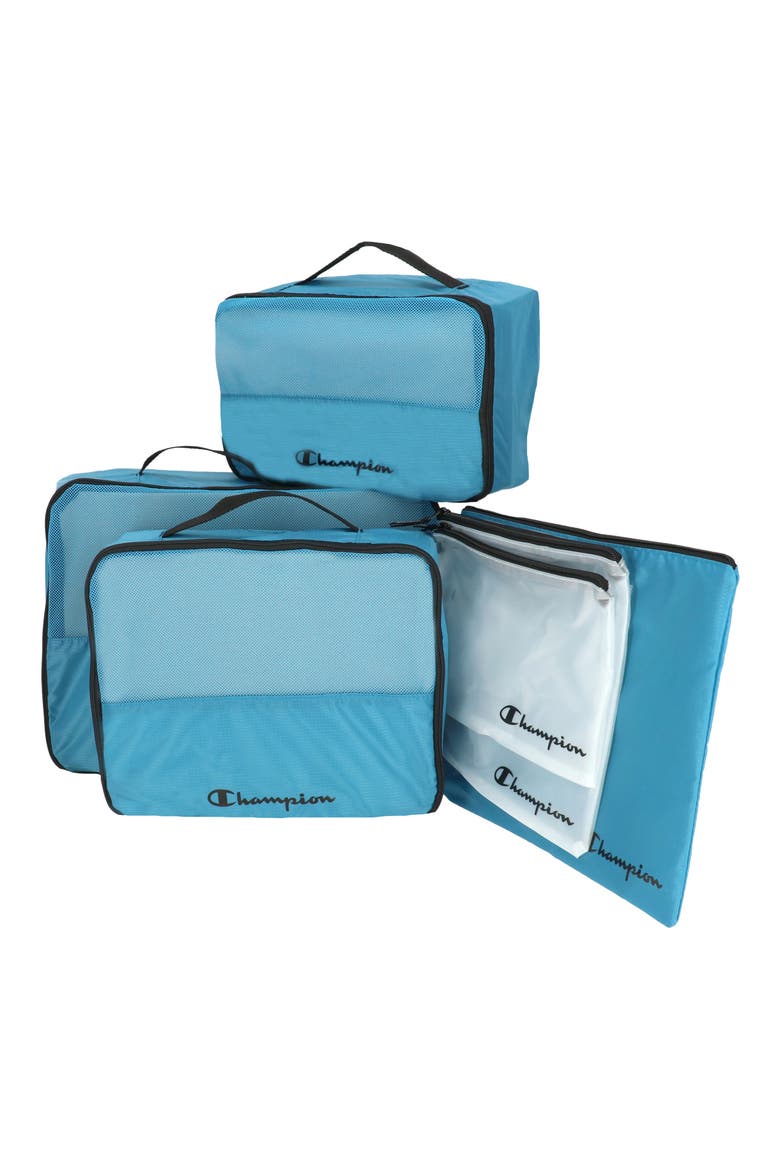 6-Piece Packing Cube Set, Main, color, BLUE