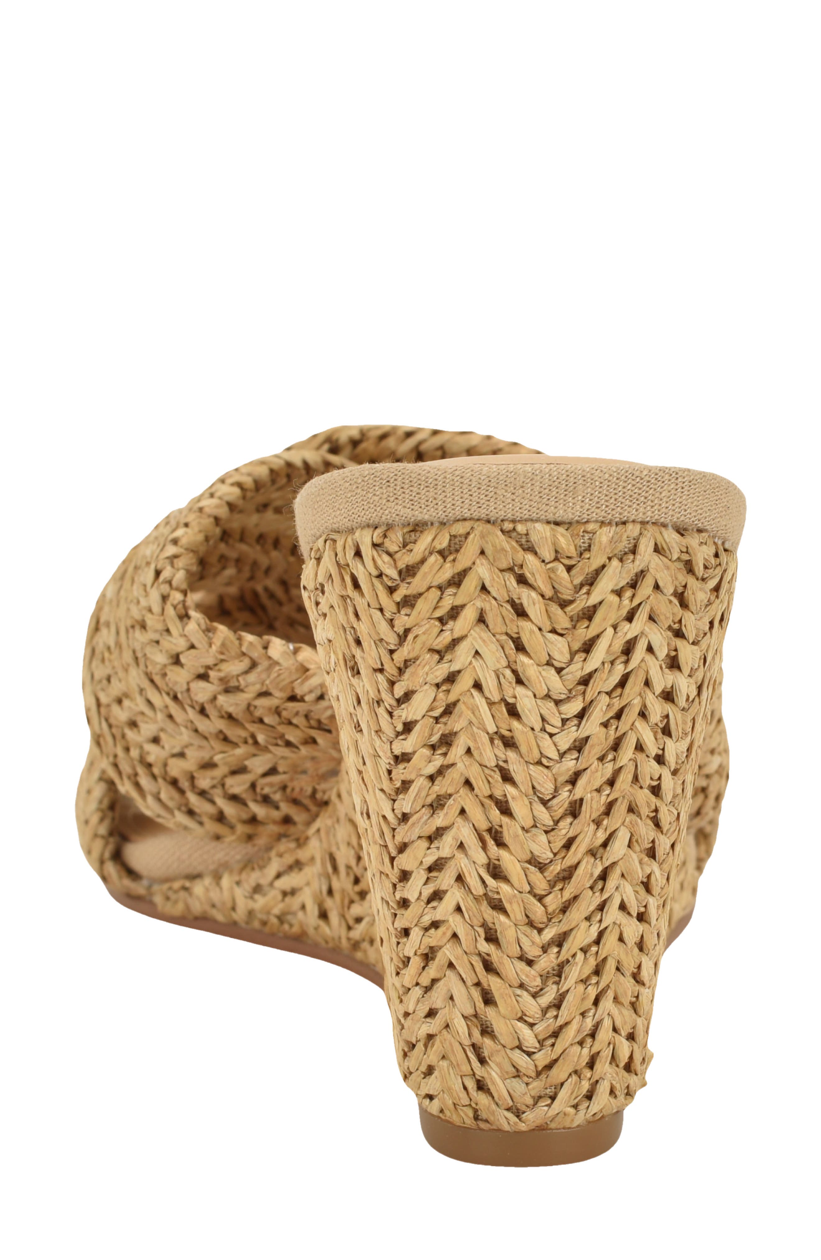 Nejia Wedge Sandal, Alternate, color, LIGHT NATURAL
