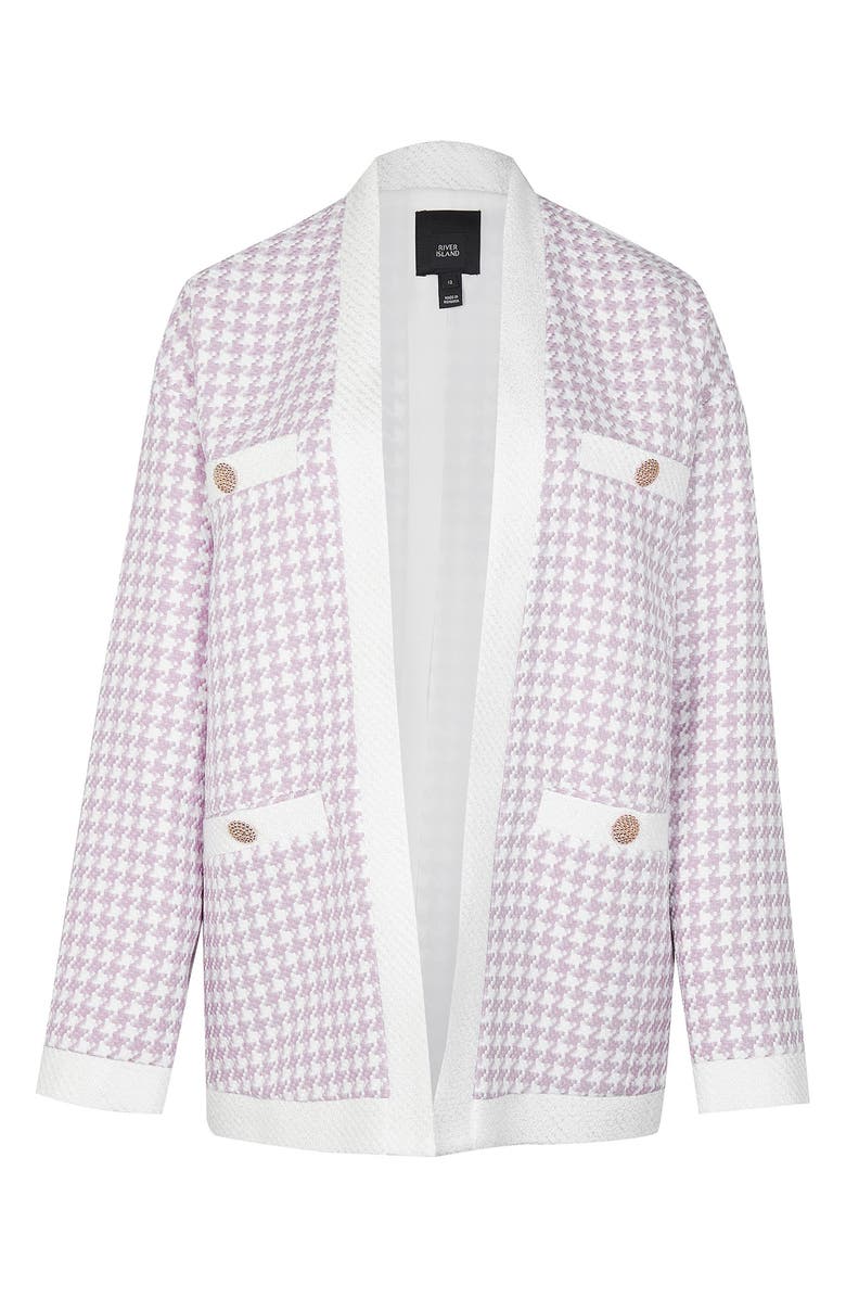 River Island Bouclé Cardigan Jacket, Alternate, color, 