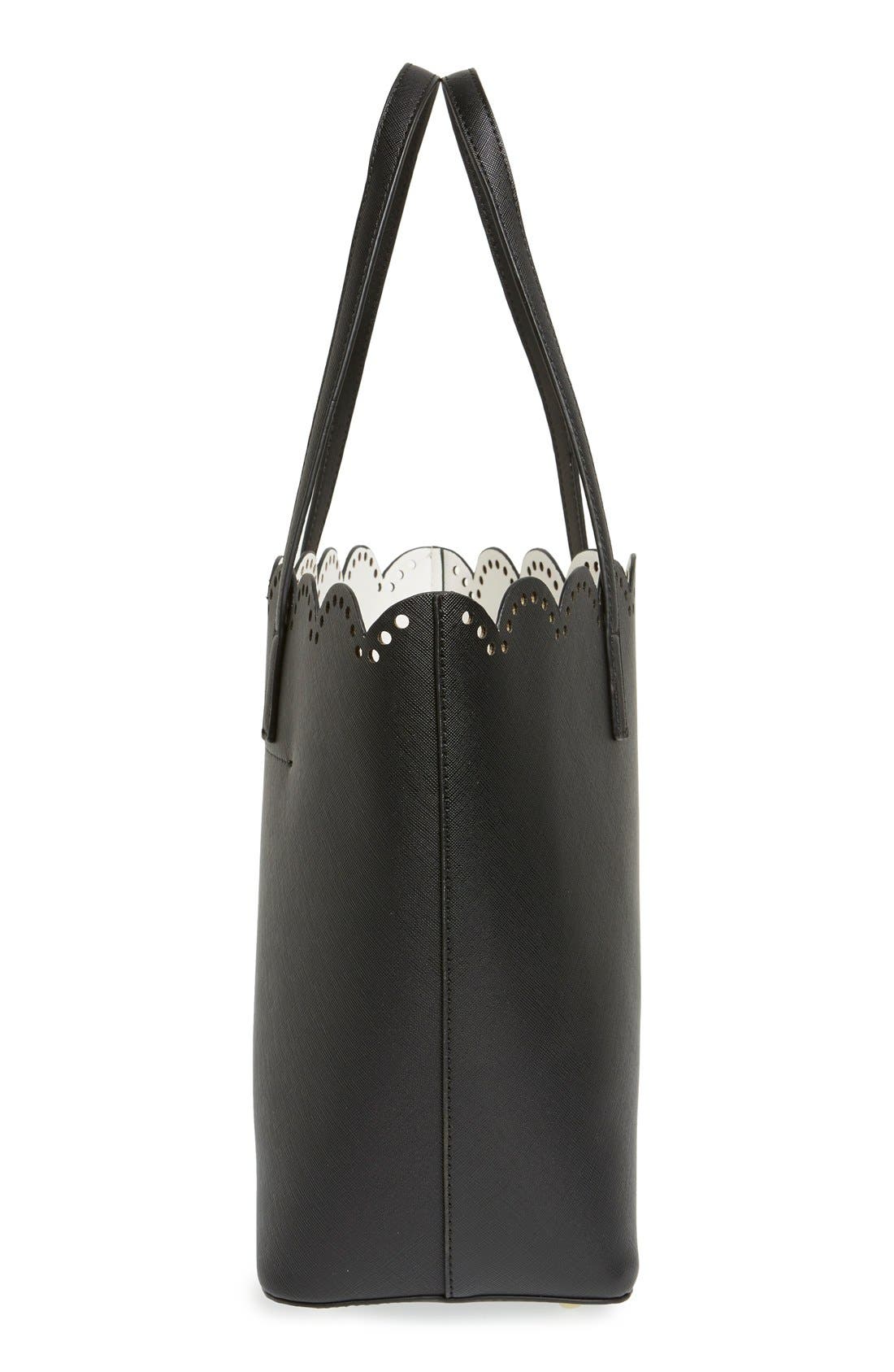 BP. Scalloped Faux Leather Tote (Women) | Nordstrom