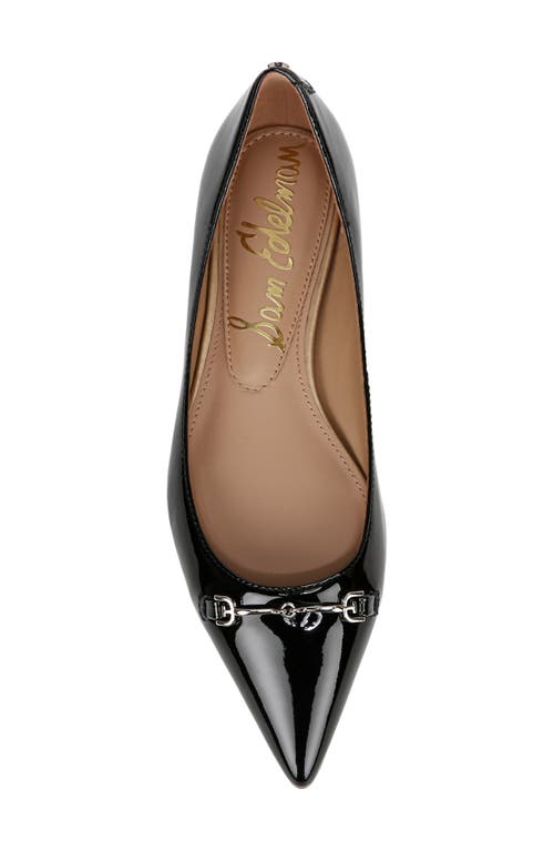 Sam Edelman Nori Pointed Toe Flat In Black