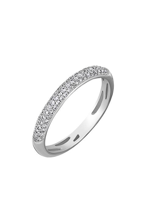 Audrey Diamond Stacking Ring