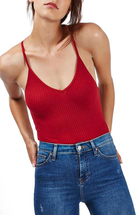 Crisscross Strap Bodysuit
