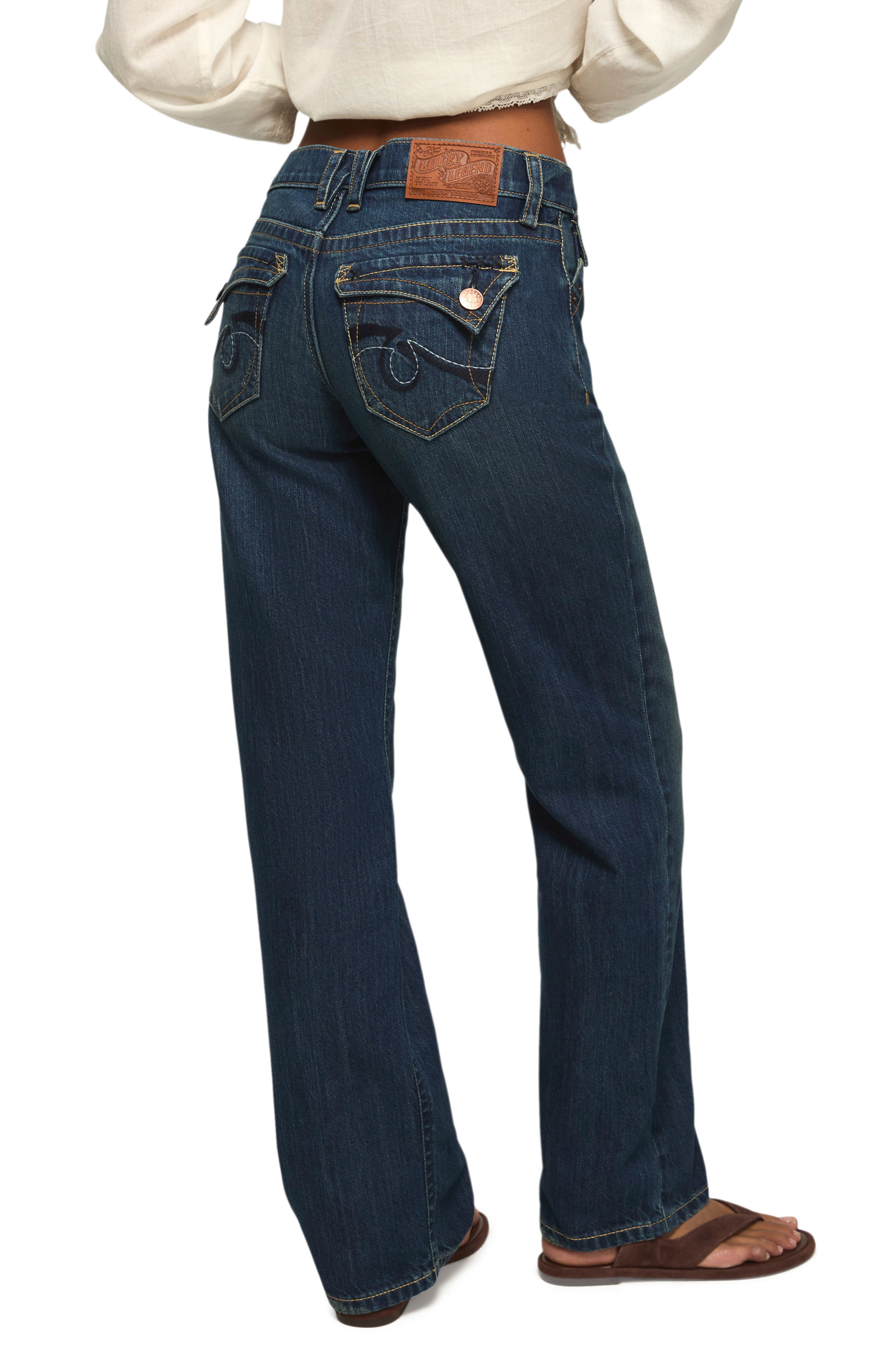 Lucky Brand Lucky Legend Easy Rider Mid Rise Bootcut Jeans | Nordstrom