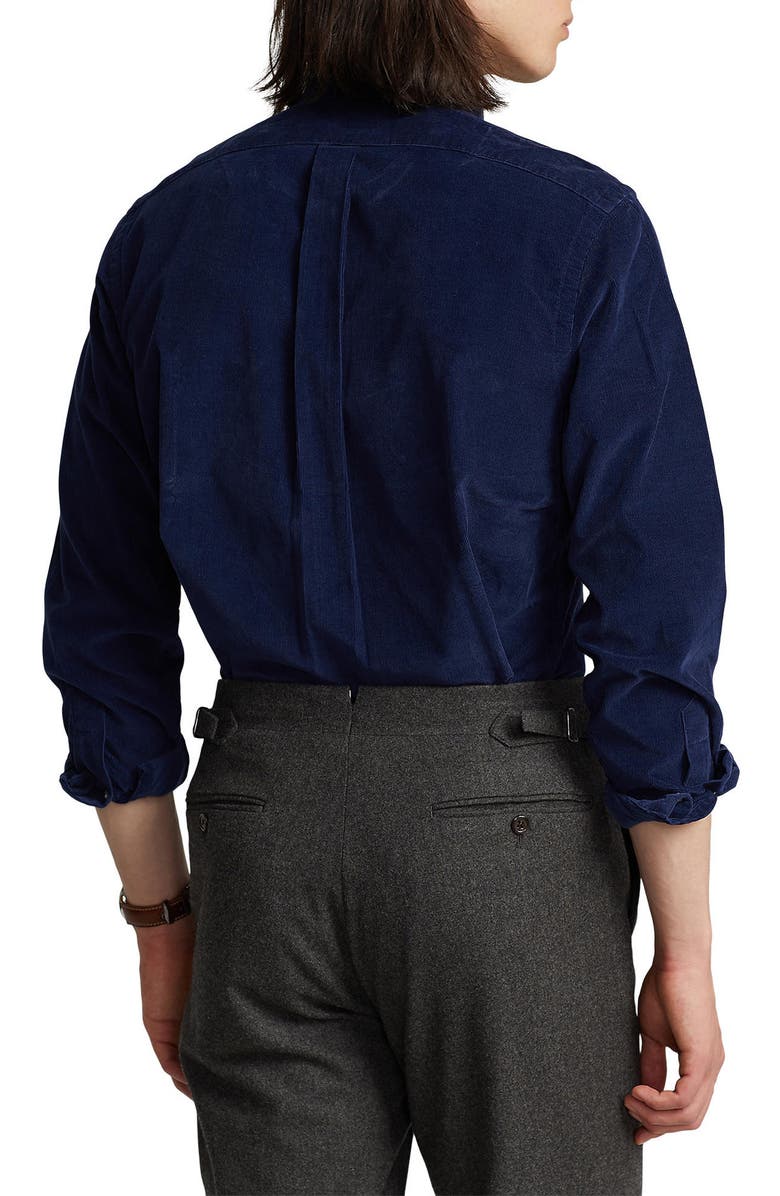 Polo Ralph Lauren Corduroy Button-Down Shirt, Alternate, color, 