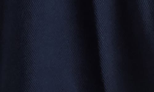 Reiss Hannah Long Sleeve Rib Sweater Dress In Blue