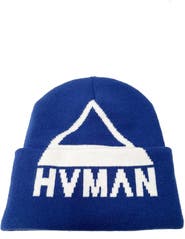 HVMAN Triangle Logo Knit Beanie