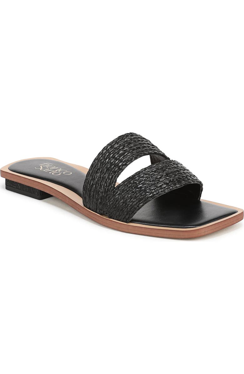 Franco Sarto Emilana Slide Sandal, Main, color, Black