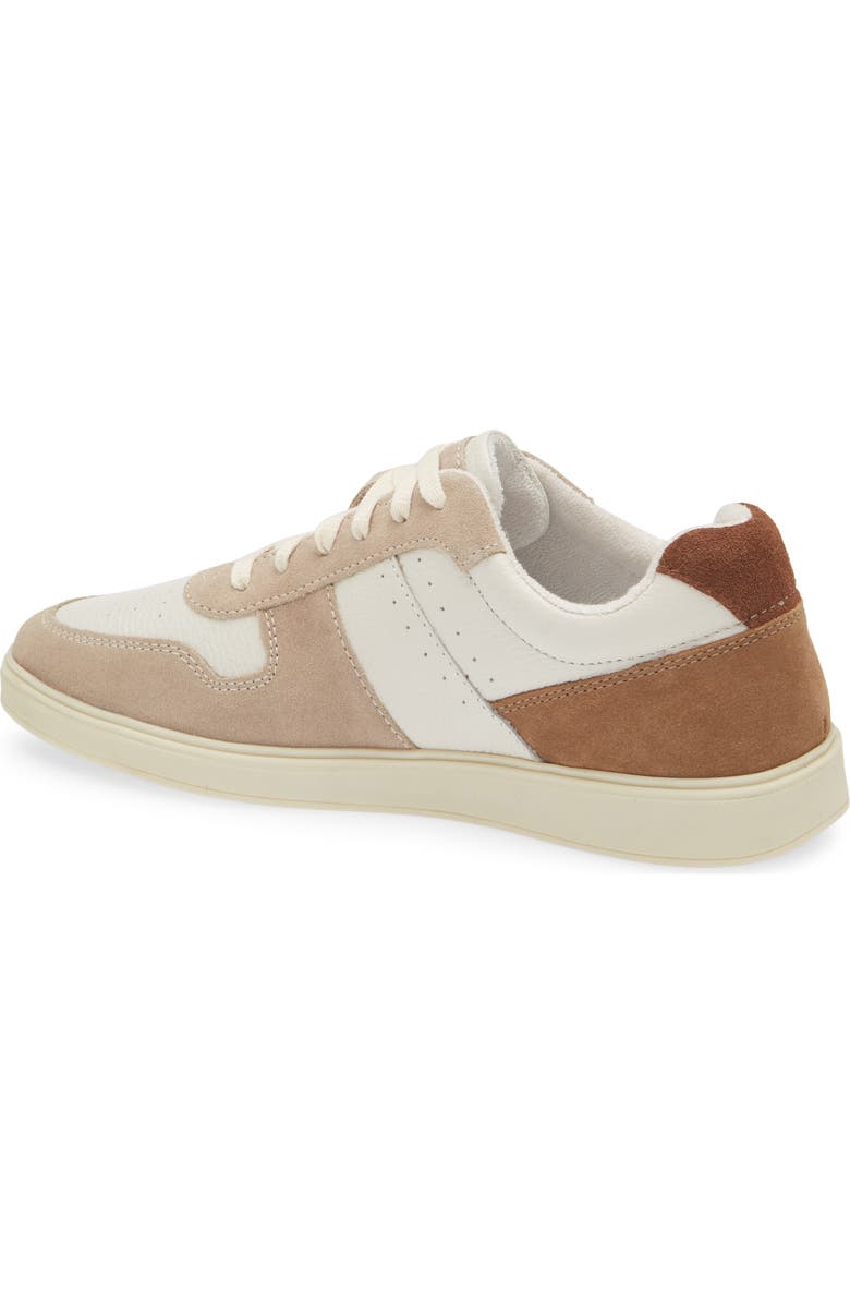 Steve Madden Herro Low Top Sneaker, Alternate, color, White/ Tan