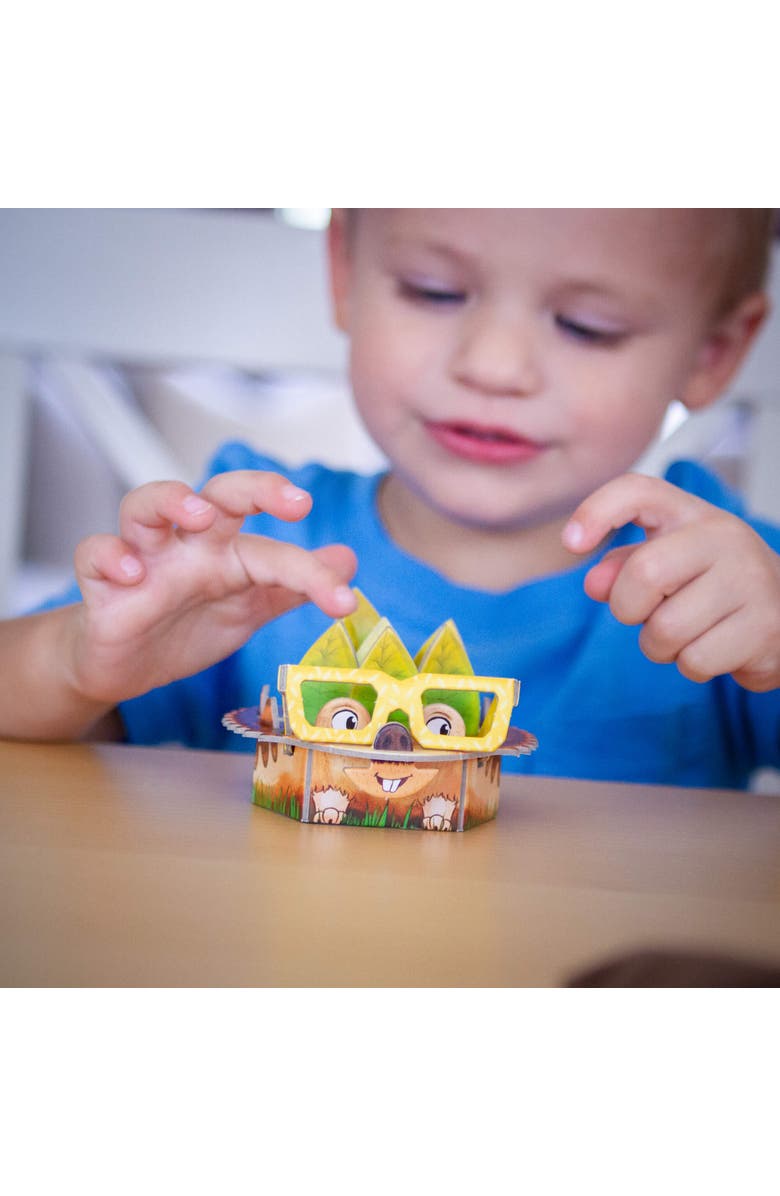 HABA Color Matching Memory Game for 3 Year Olds & Up - Hedgehog Haberdash - Children's Board Game for Family Night and Preschool Learning, Alternate, color, Yellow Multi