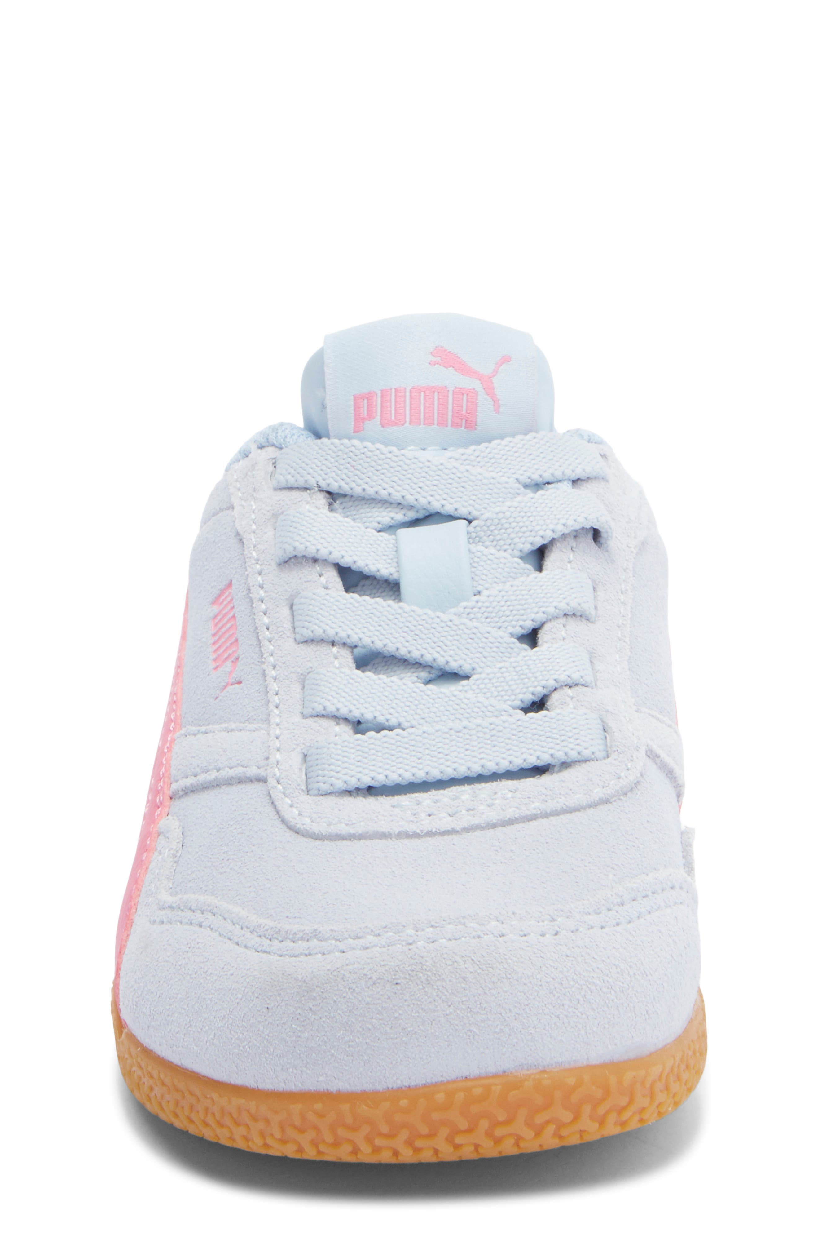 PUMA Kids' Bella Donna Sneaker, Alternate, color, Haute Tropic/ Posie Pink/ Gold