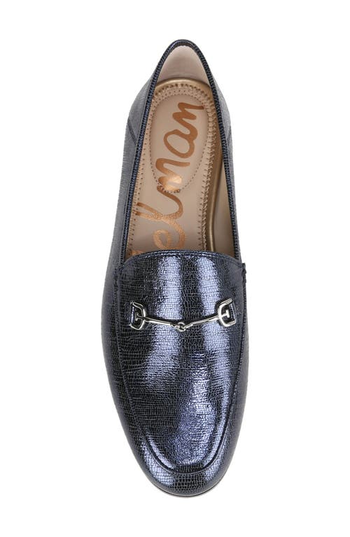 Sam Edelman Loraine Bit Loafer In Metallic Denim