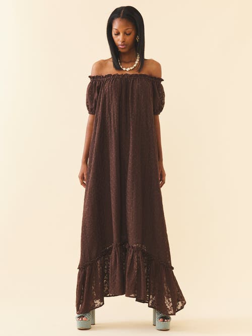 Eddy Luna Dress In Brown