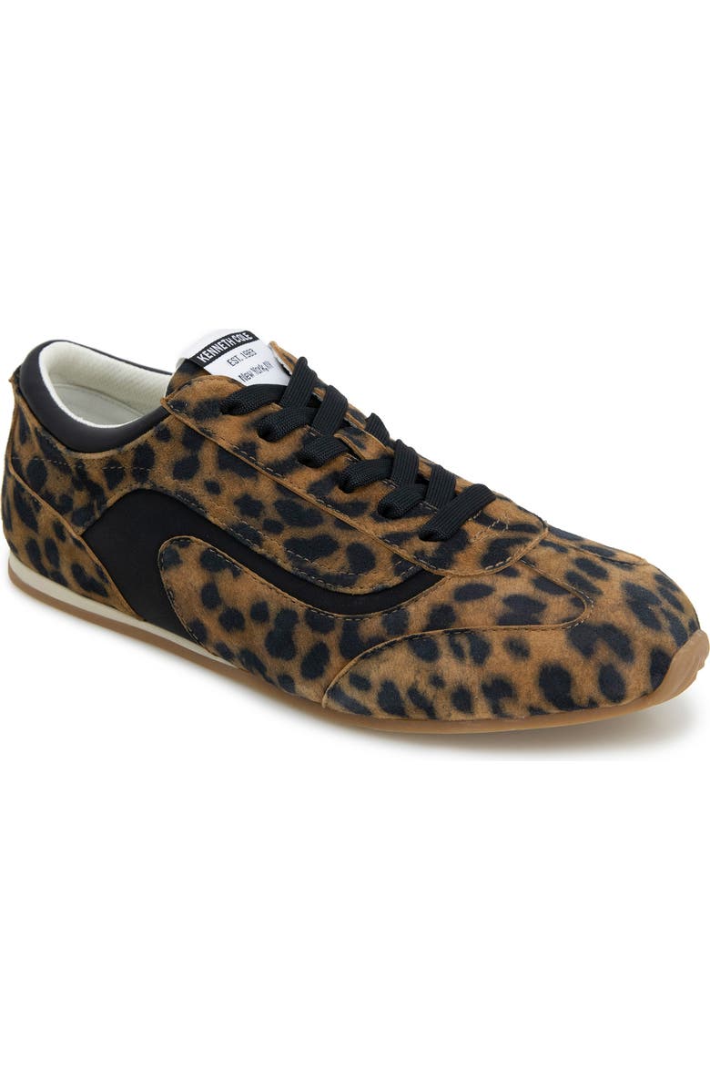 Kenneth Cole Alma Sneaker, Main, color, Leopard Suede