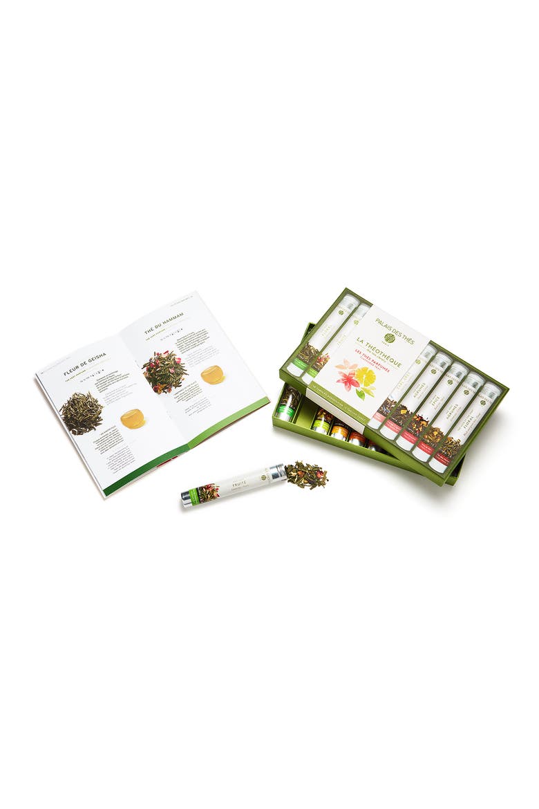 Set of 10 Tea Library, Main, color, FLAVORED TEAS
