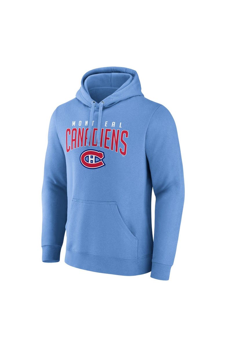 FANATICS Men's Fanatics Branded Blue Montreal Canadiens Special Edition 2.0 Wordmark Pullover Hoodie, Alternate, color, Blue