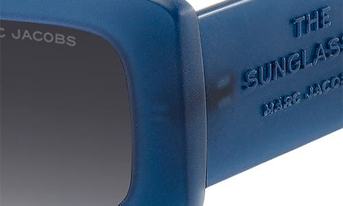 Marc Jacobs 53mm Gradient Rectangular Sunglasses