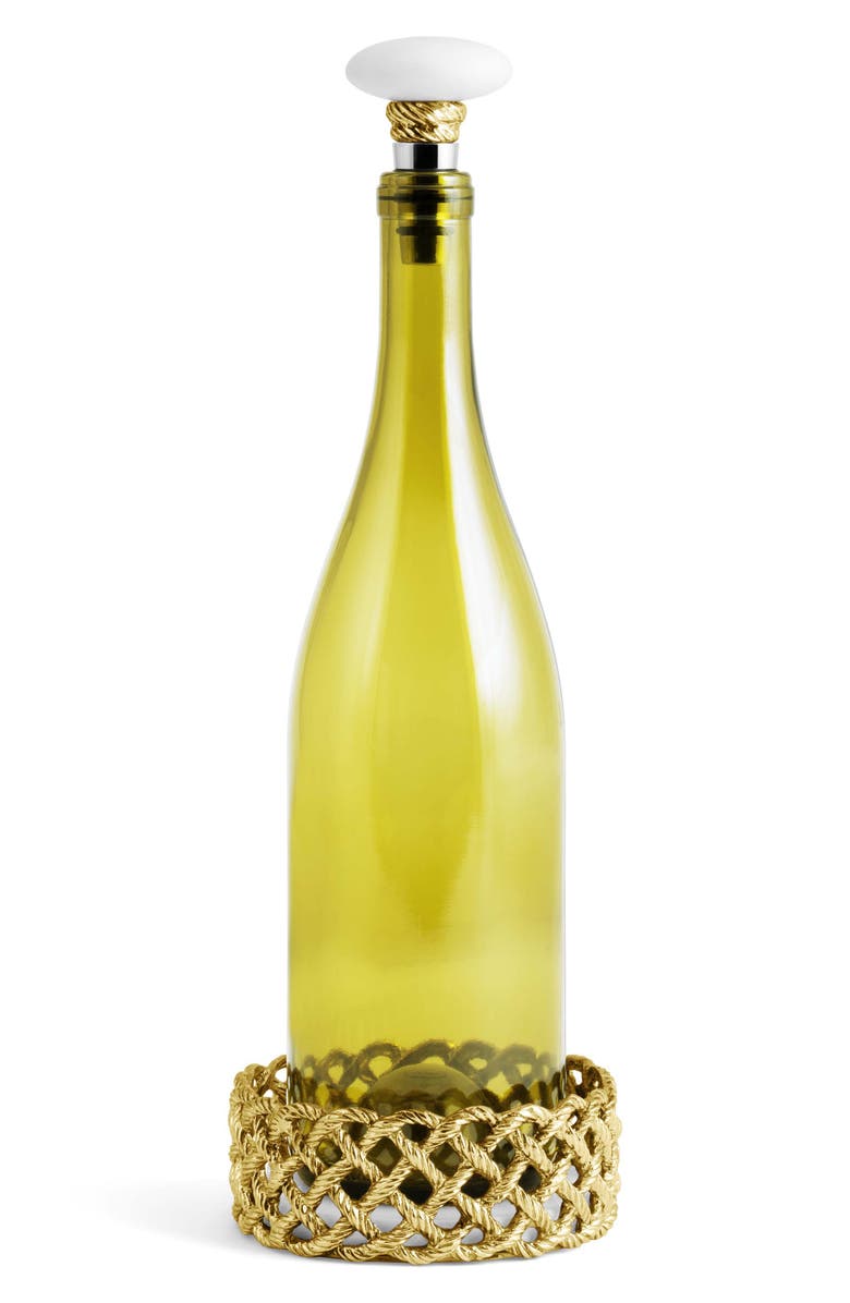 Michael Aram Love Knot Coaster & Stopper Set, Alternate, color,