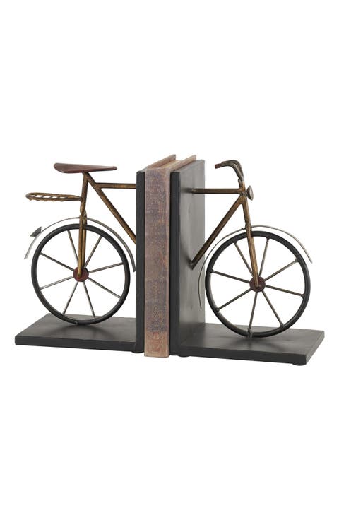 Set of 2 Bike Bookends